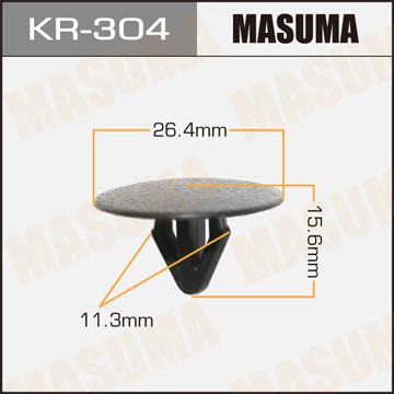 Пистон обивки универсальный MASUMA KR304 MASUMA