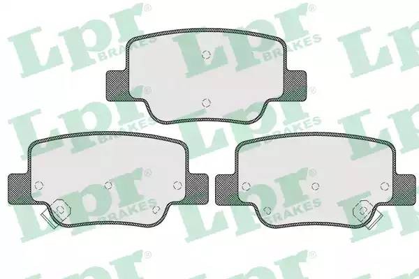 Комплект тормозных колодок 05P1576 05P1576 LPR