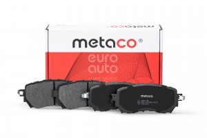 Колодки тормозные передние к-кт 3000180 3000180 METACO