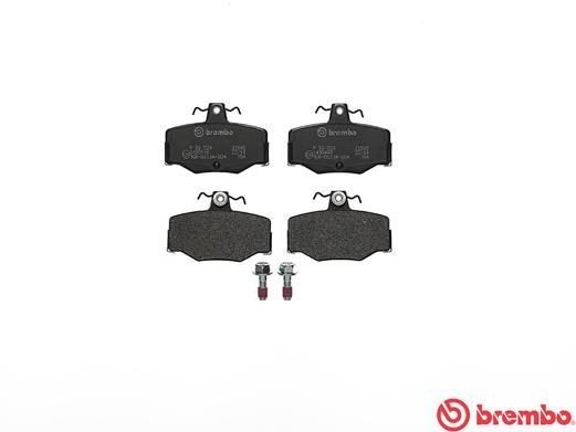 P56024 GDB3092=571421B !колодки дисковые з.\ Nissan Primera P10/P11 1.6-2.0/2.0T P56024 BREMBO