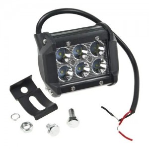 Фара рабочего света 97х75мм C-18W 6LED (сфокусированный свет) MISTAR MISC18WSPOT MISTAR