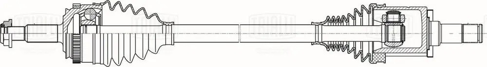 Привод Лада Vesta SW (15-) 1.8i КПП 2180/82 (перед. лев.) (AR 859) AR 859 TRIALLI