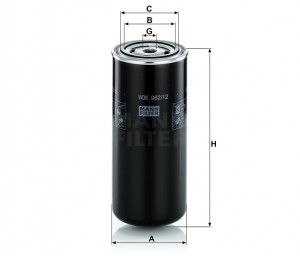 Фильтр топливный WDK 962/12 (6650559140) (ан. 96212-1105010-20) WDK 962-12 MANN FILTER
