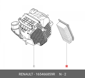 RENAULT ARKANA (2019>) 16 54 668 59R RENAULT
