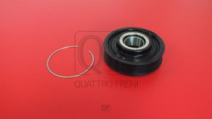 муфта компрессора кондиционера!\ Audi A3, VW Golf/Touran 1.4-3.2 03> QF80Q00049 QUATTRO FRENI