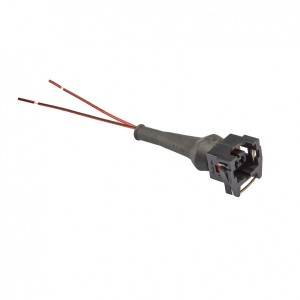 Разъем Bosch 1284485110, AMP 925590-2 к датчику детонации, к форсунке ВАЗ 2108,  LECAR010070703 LECAR