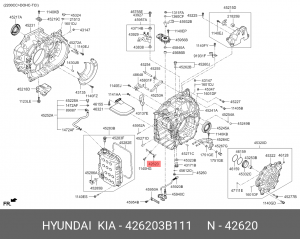 Датчик скорости KIA Sorento OE 426203B111 HYUNDAI KIA