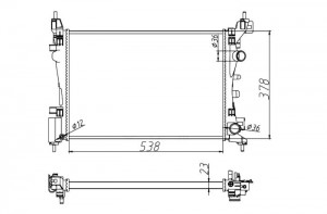 OPEL  CORSA D 2006> 55341A NRF