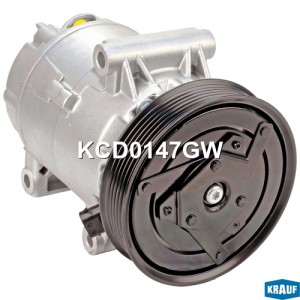 Компрессор NISSAN Qashqai (07-13) кондиционера KRAUF KCD0147GW KRAUF