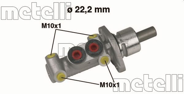 SEAT / VW GOLF/PASSAT B3 / T4 1.6-2.0 05-0302 METELLI