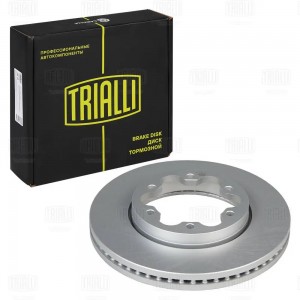 Диск торм. Toyota Hiace (04-) перед. d=285 (окраш.) (DF 150020) DF 150020 TRIALLI