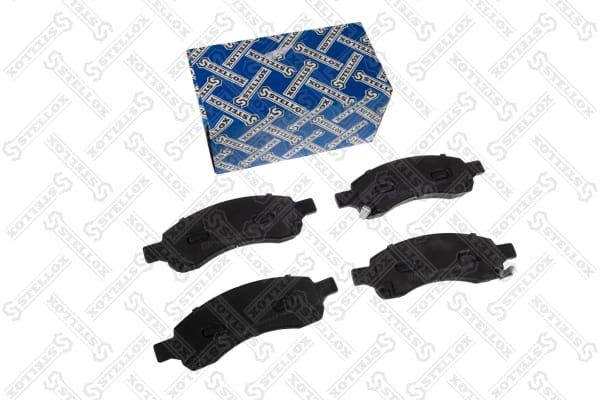 колодки дисковые перед.! с антискрип. пл.\ Chevrolet Traverse 09-12, GM Acadia 0 1261000BSX STELLOX
