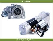 стартер! 24V 5.5KW 12 зубьев CW\ RVI, VOLVO TT16450 TESLA TECHNICS