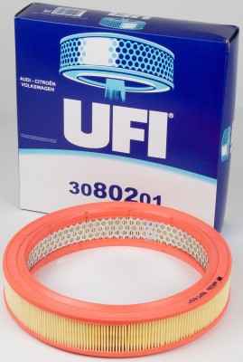 Фильтр воздушный VW GOLF II/III 1.3/1.4, AUDI 80 B3 30.802.01 30.802.01 UFI
