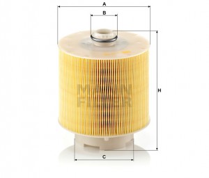 фильтр воздушный!\Audi A6 3.0TDi Quattro 04> C 17 137 X MANN FILTER