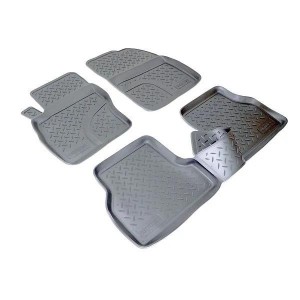 Коврик салона FORD Focus 2 (05-07) полиуретан (4 предм.) NORPLAST NPL-PO-22-15 NORPLAST