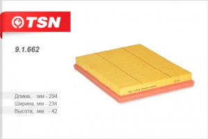 Фильтр воздушный 91662 TSN