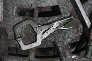 Зажим с фиксатором (струбцина) С-тип 280 мм /ДЕЛО ТЕХНИКИ/ 435280 DELO TEHNICI