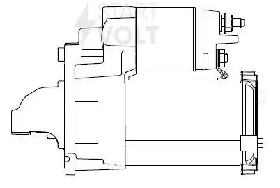 Стартер LST 2739 START VOLT