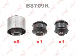 Комплект сайлентблоков рычагов задней подвески B8709K LYNXAUTO