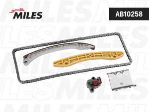 Комплект цепи ГРМ CHEVROLET EPICA 2.5L X25D1 04- без звездочек AB10258 AB10258 MILES
