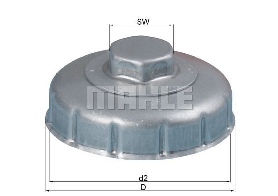 Фильтр масляный Nissan Primera/Sunny 2.0i/GTi 90> /Micra 1.0-1.4 16V 92> OC 218 MAHLE KNECHT