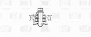 Ролик приводного ремня TOYOTA Land Cruiser (08-) натяжной TRIALLI CM 5124 TRIALLI