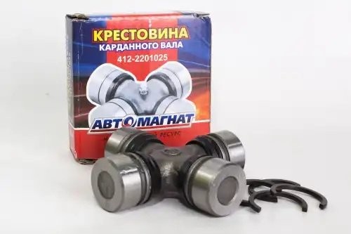 Крестовина М-2140,ИЖ-2126,УРАЛ-4320-31 вала карданного в сборе (28х83мм) (стопор 4122201025 AVTOMAGNAT