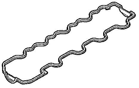 прокладка клапанной крышки левая!\ MB W210/W211/W163/W220 4.3 M113 98> 131.960 ELRING