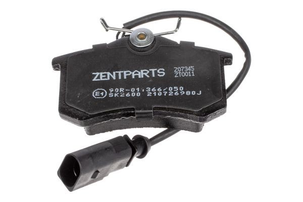 колодки дисковые задние!VW Sharan 1.8/2.0/1.9TDi,Ford Galaxy 1.9TDi 00> Z07345 ZENTPARTS