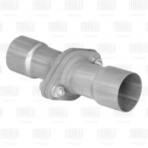 Соединение труб глуш. (комплект фланцев в сборе) FL-60 L=232мм (алюм. сталь) (EM EMPFL60 TRIALLI