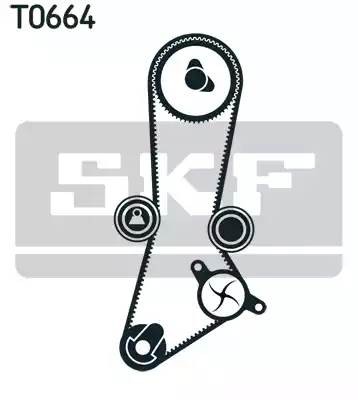 рем.к-кт ГРМ!\ Mazda 626 GD/GV/929 HC/E2000 2.0 SOHC 87-97 VKMA94230 SKF