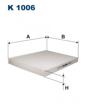 Фильтр салона K1006 K1006 FILTRON