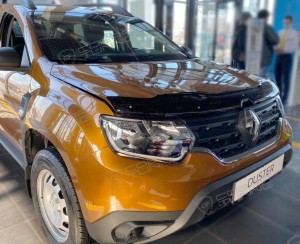 Дефлектор капота RENAULT Duster (21-) COBRA TUNING DK048 COBRA TUNING