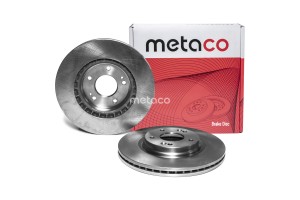 ДИСК ТОРМОЗНОЙ ПЕРЕДНИЙ ВЕНТИЛИРУЕМЫЙ 3050350 3050350 METACO