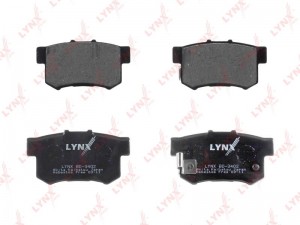 Колодки тормозные задние подходит для HONDA Accord 03/Civic 01-05/Legend 96/Prel BD-3402 LYNXAUTO