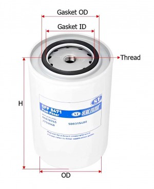 Фильтр топливный Sure Filter SFF5471 SFF5471 SURE FILTER
