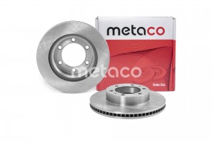 Диск тормозной передний вентилируемый 3050370 3050370 METACO