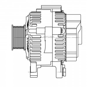 Генератор для а/м Toyota RAV4 (00-) 2.0i/Camry V30 (01-) 2.4i MT 90A (LG 1927) LG1927 START VOLT