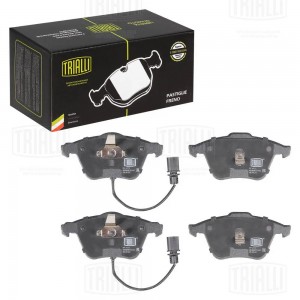 Колодки торм. Audi A6 (97-)/Allroad (00-) диск. перед. т/с Ate (кмпл. с 2 датч.) PF4172 TRIALLI