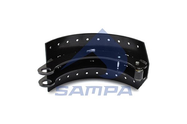 Колодки тормозные SAF барабанные (420х200мм) с роликом (1шт.) SAMPA 075115 SAMPA