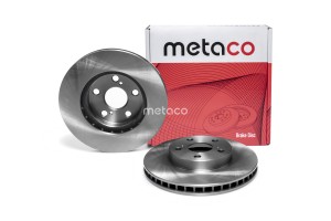 Диск тормозной передний вентилируемый 3050088 3050088 METACO