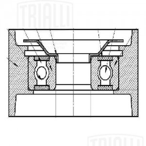 Ролик привод. ремня для автомобилей КАМАЗ 5490/Mercedes Axor (двиг. 910) d=76 (C CM 5910 TRIALLI
