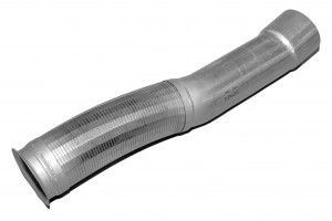 труба глушителя! промежуточная E-line с гофрой плечи 390+370 D130\ MB Actros 950 Z59003 ZENTPARTS