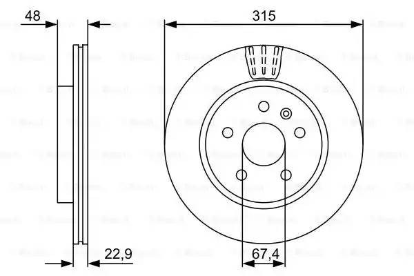 0 986 479 514 диск тормозной задний!\ Opel Insignia 1.6-2.8i/2.0CDTi 08> 0 986 479 514 BOSCH