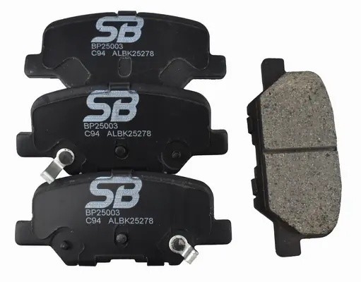 Колодки тормозные задние MAZDA 6 12-/MITSUBISHI OUTLANDER 12- BP25003 BP25003 SB NAGAMOCHI