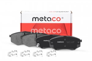 Колодки тормозные передние к-кт 3000245 METACO