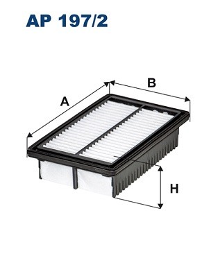 Фильтр воздушный HYUNDAI i20 (14-) FILTRON AP197/2 FILTRON