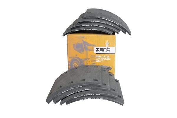 накладки торм. STD 19094 17.5-10.7(420x200(С ЗАКЛ.93251 8x15 80) Z10709 ZENTPARTS