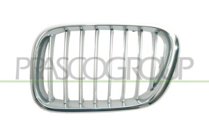 решетка радиатора левая! серая хромированная\ BMW E53 3.0-4.4i/3.0D 00-06 BM8202014 PRASCO GROUP